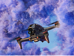 云霧無(wú)人機(jī)渲染