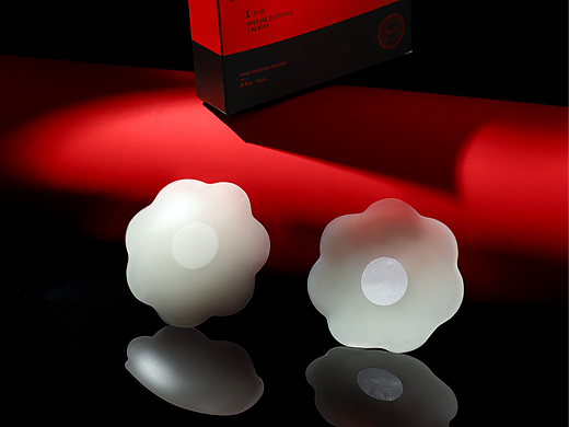 一次性硅胶乳贴の静物拍摄