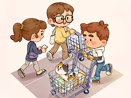 不同类型的可爱/卡通/趣味风格