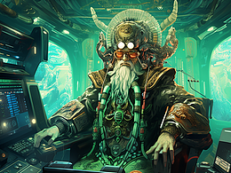 《永乐宫》宇宙概念赛博神仙，我AI了