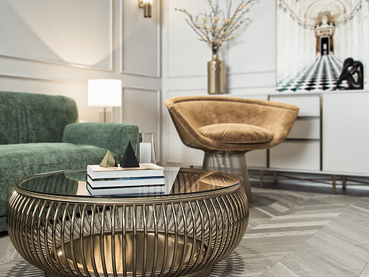 绿色 | 法式复古风装修，处处彰显别致的高雅和古典！