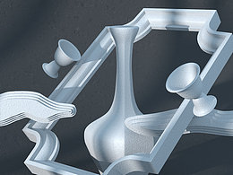 C4D建模練習作品