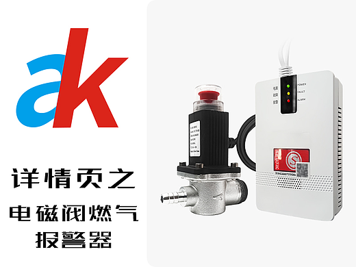 电磁阀燃气报警器