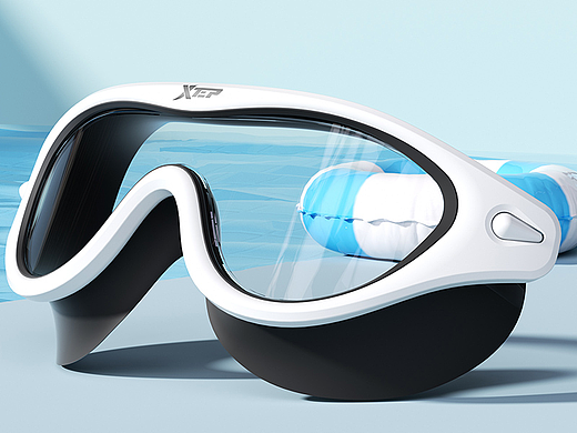 儿童大框泳镜详情一组