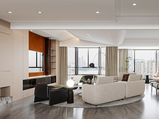 现代别墅设计||宽阔的空间，绝对的放松