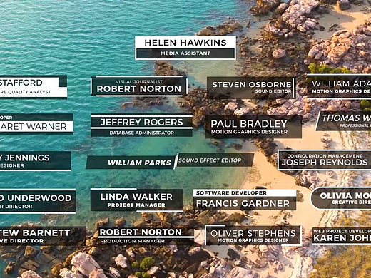 PR模板|专业设计创造性动画字幕标题介绍公司广播业务