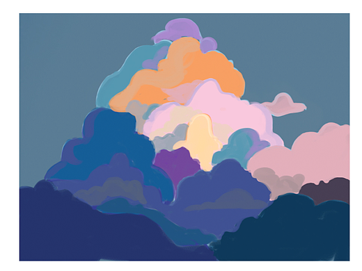 色彩派對60天DAY10（個人主頁-ZNjQyMTgwMDg=） - 創(chuàng)作習作 - 站酷設計師白日漫游原創(chuàng)素材 - 站酷ZCOOL