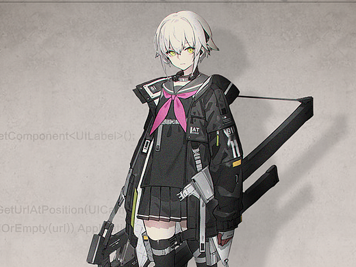 【UI练习】二次元工业风