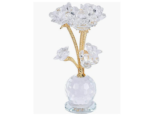 水晶莲花花瓶