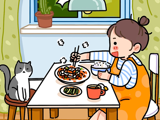 一个人的小食光
