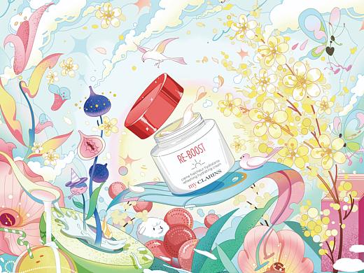 my CLARINS【好食肌长绽放】