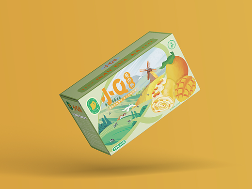 【浅茶家】x 巳邑设计 小q毛巾卷 包装设计 插画设计