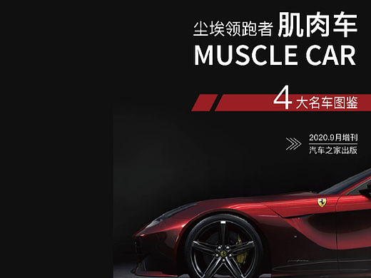 汽车宣传册-肌肉车