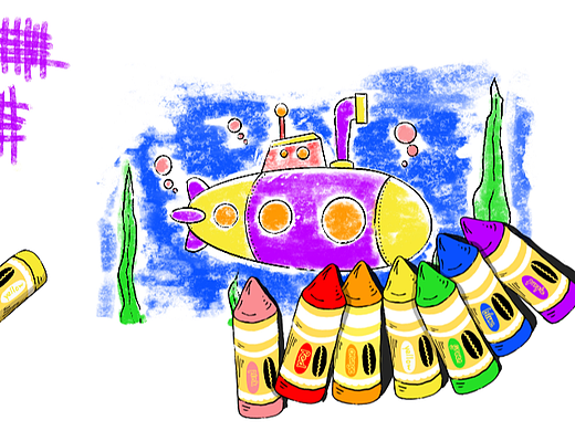 “彩色蜡笔”儿童插画（第十七期）