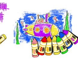 “彩色蜡笔”儿童插画（第十七期）