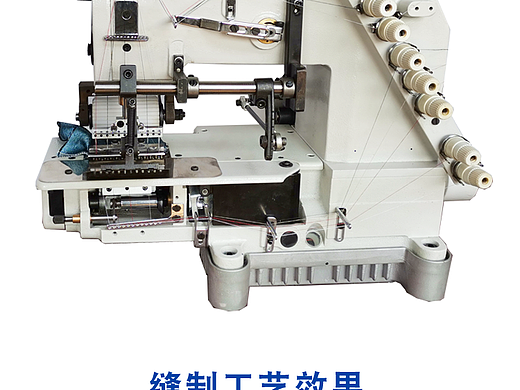 多针打皱花边机拳击缝纫机