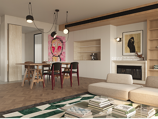 亞町設計 | 木質(zhì)感打造的童趣之家（個人主頁-ZNjAzNjEzMTY=） - 家裝設計 - 站酷設計師亞町設計原創(chuàng)素材 - 站酷ZCOOL