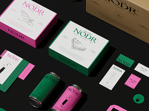 NODR COFFEE 品牌设计 |  奶茶 茶饮 咖啡品牌包装设计