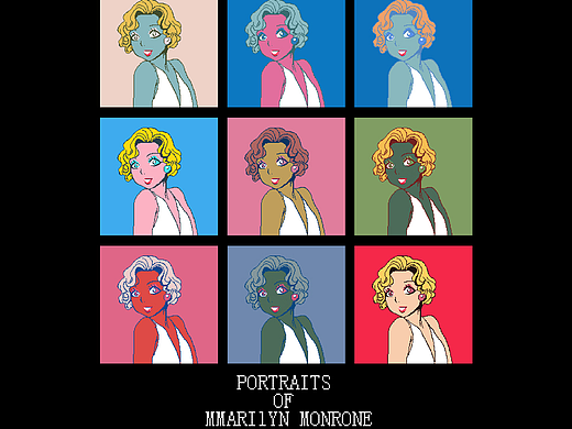 玛丽莲·梦露 || 像素艺术