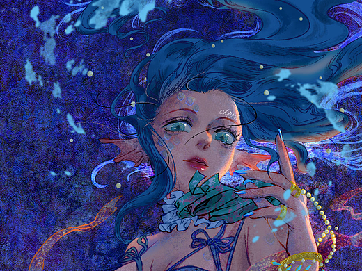 《美人鱼》坠落深海