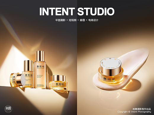 化妆品 | 护肤品 | 郑明明金致焕颜套装 ✖ 耑意摄影