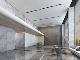 【筑界设计】青岛集团办公现代雅致