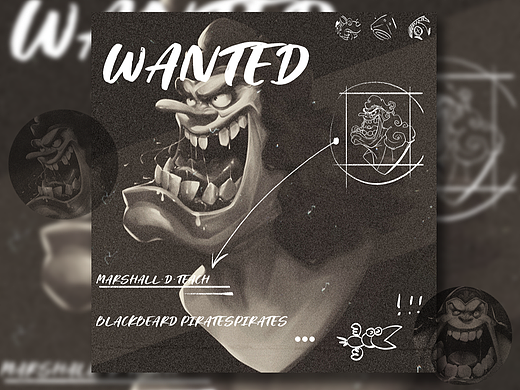 海贼王插画-黑胡子海贼团（个人主页-ZNjM2NzUzNjQ=） - 艺术插画 - 站酷设计师早睡早起好原创素材 - 站酷ZCOOL