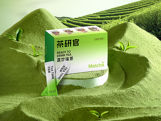 问虎®品牌美学社 X 茶研官抹茶
