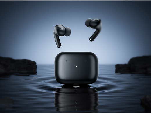 产品渲染-Airpods pro black