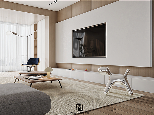 默克视觉设计|现代客餐厅