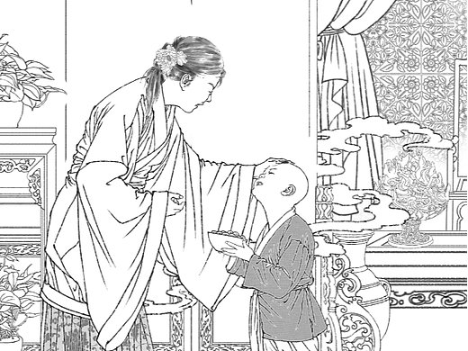 纪保超插画设计《司马光》——【中华先贤人物故事汇】