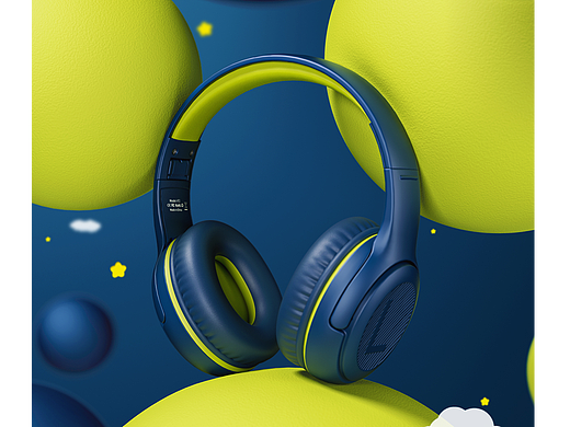 2022-Kids Headset-动画-图片（个人主页-ZNjM2NzMzNzI=） - 动画/影视 - 站酷设计师FSMOKE原创素材 - 站酷ZCOOL