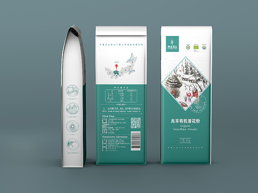 兆丰有机系列单品包装设计