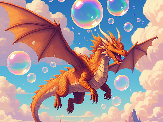 梦幻大陆的飞龙守护神