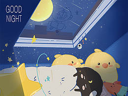 原創(chuàng)IP插畫-插畫打卡60天第二十九天