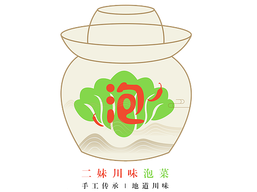 川味泡菜Logo