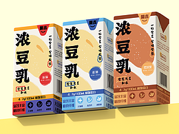 開鑫浓豆乳包装设计—更适合国人蛋白质摄入来源的豆乳
