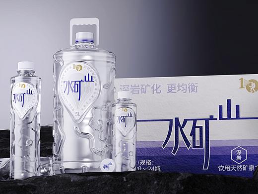 原创丨美威策略 水矿山 十年探寻 品牌全案 矿泉水包装