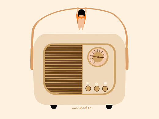 礼物系列 小音响（个人主页-ZNTk4NzMyNDA=） - 艺术插画 - 站酷设计师请叫我小鱼大人原创素材 - 站酷ZCOOL