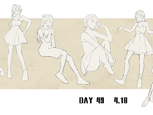 #速写60天挑战赛#day49@速写班长