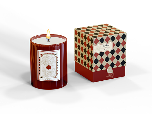 情人节主题香薰蜡烛