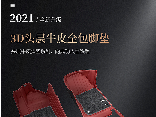 3DⅡ代真皮脚垫