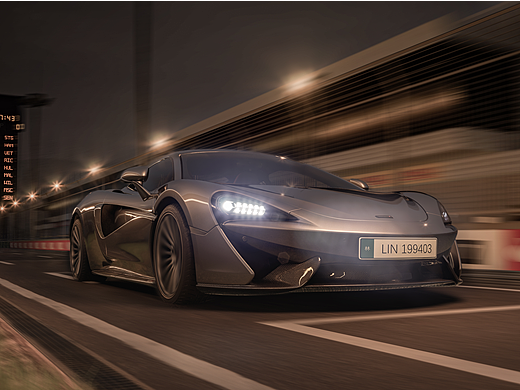 Mclaren 570S CGI