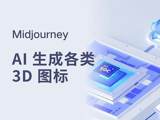 AI 生成各类 3D 图标 - B 端立体图标设计篇