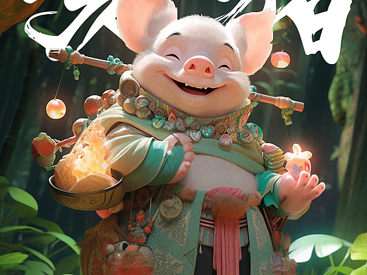 AIGC第六天｜十二生肖海报