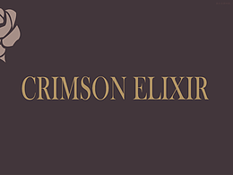 红酒品牌提案丨CRIMSON ELIXIR