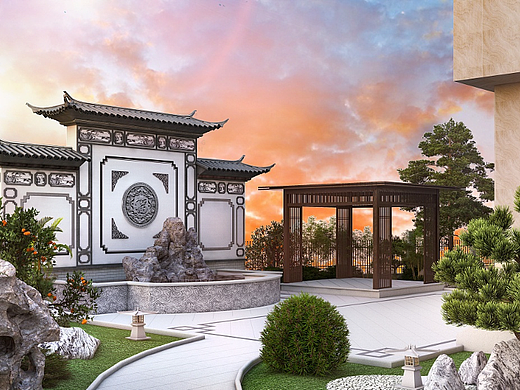 庭院设计，东方禅意之美！