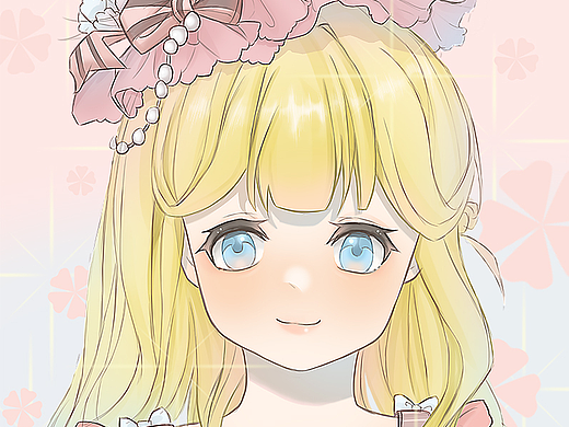 原创赛璐璐动漫人物绘画