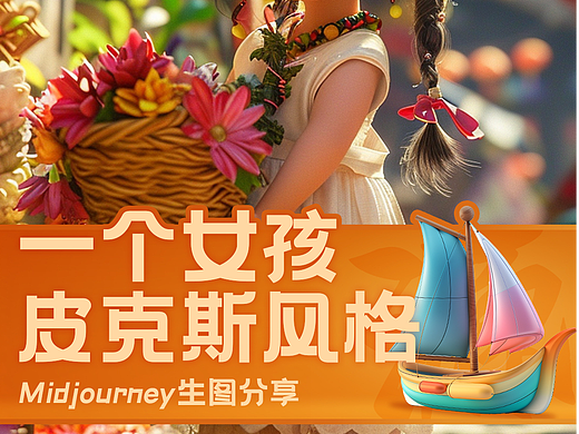 Midjourney生图分享，迪士尼风格