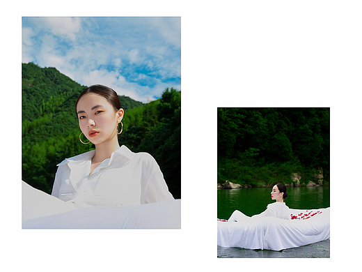 《在水一方》时尚摄影丨外景大片